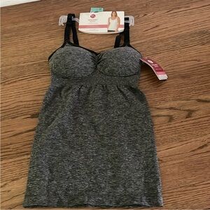 Bravado basics maternity and nursing slimming cami built in bra NWT